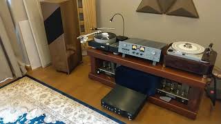 Lowther PM6 2A3 SE Parallels EMT JPA66 Seac 506 tonearm Ortofon A95 [upl. by Saloma27]