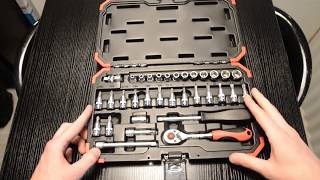 Overview Gedore RED 14quot Ratchet and Socket 33Pc Set [upl. by Nainatrad869]