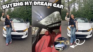 I BOUGHT MY DREAM CAR AT 21 ￼2024 KIA K5 GT LINE  buying process  car tour [upl. by Aelber]