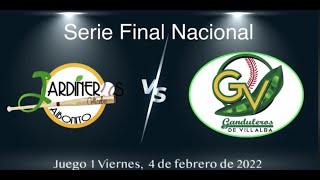 Juego  1 Serie Final Nacional Aibonito vs Villalba [upl. by Neelloc884]