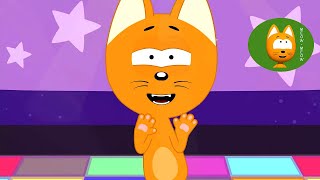 One Kitty Two Kitty  Meow Meow Kitty  song for kids [upl. by Adabelle]