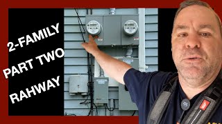 FPE Upgrade to 200 AMPS  2family electrical service in Rahway  PART TWO [upl. by Ardnuahs]