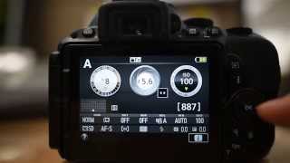 NIKON D5500 INTERVAL SHOOTING Pause amp Off setting [upl. by Devaj]