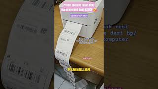 Printer thermal online shop printerthermal thermalprinter olshop shorts shortsvideo shortsfeed [upl. by Aldarcie]