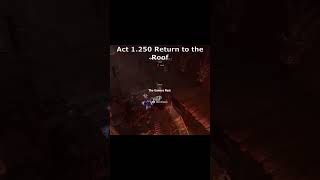 Act 1250 BG3 Return to the roof bg3 walkthrough gaming ttrpg dnd5e twitch shortsvideo [upl. by Nnyliak]