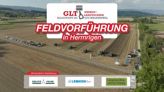 GLT Haldimann AG  Feldvorführung in Hermrigen Deutz und Lemken [upl. by Aurelea921]