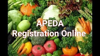 How to do APEDA Registration Online Live Demo [upl. by Howey]