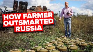 Ukrainian Farmer Finds BIZZARE Way to Get Rid Of Russian Mines [upl. by Morgana]