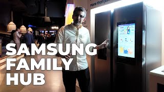 The Samsung Family Hub is the Smartest Gadget in your House [upl. by Oxford]