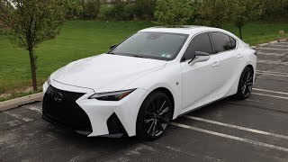 2022 Lexus IS350 F Sport AWD Review [upl. by Ariamo]