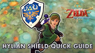 How to Get Hylian Shield in The Legend of Zelda Skyward Sword HD [upl. by Tegan]