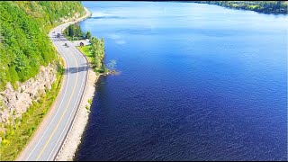 Rivière SaintMaurice Canada Québec 🇨🇦 stelvio roadtrip [upl. by Rettke]