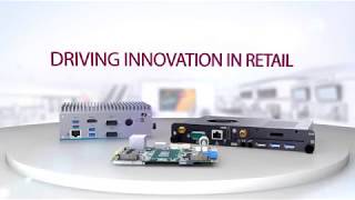 Axiomtek OPS Signage Player Embedded System and Embedded Board for Smart Retail [upl. by Flessel]