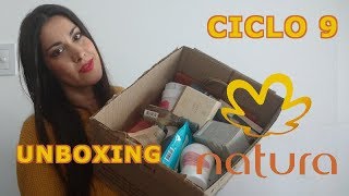 Unboxing Natura  Ciclo 9  2018 [upl. by Careaga]