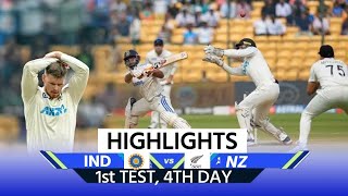 IND VS NZ 1ST TEST Day 4 Highlights India Vs New Zealand 1ST Day 4 TEST FULL HIGHLIGHTS  Sarfaraz [upl. by Arraet]