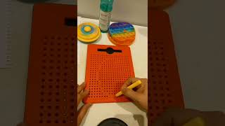 ☯️ SHORT SATISFYING MAGNETIC PIN PICK Q asmrsounds trending viral ytshort [upl. by Britte669]