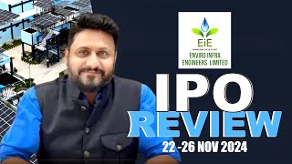 IPO Review  Enviro Infra Engineers Limited [upl. by Euqinommod]