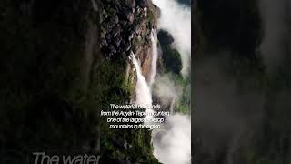 Worlds highest water fall facts trending shorts [upl. by Gainor]