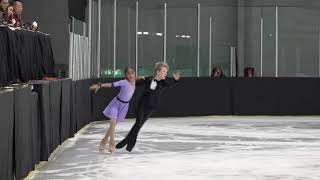 Herrera  Laptev  Juvenile Dance PD 2  2025 Midwestern Sectional US Ice Dance Final [upl. by Edith]