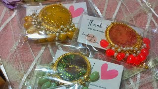 How do i pack my orders  Diy Resin Jewellery  Resin Jewellery Ideas  Handmade Jewellery By SK [upl. by Fanni]