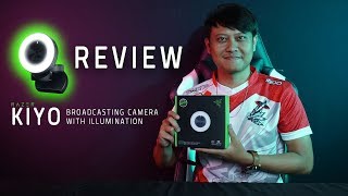 RAZER KIYO Webkamera dengan LED ring untuk streaming REVIEW INDONESIA [upl. by Ruy572]