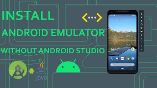 How To Install Android Emulator Without Installing Android Studio  Install only Android SDK and AVD [upl. by Jacenta]