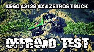 LEGO 42129 4x4 MercedesBenz Zetros OFFROAD TEST [upl. by Nehttam716]