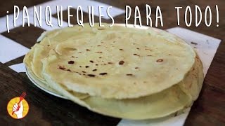 Panqueques Para Todo  Receta Súper Fácil  Tenedor Libre [upl. by Sitnik166]