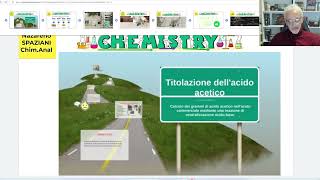 LEZIONE CHIMICA ANALITICA STEM TITOLAZIONE ACETO COMMERC CHEMISTRY [upl. by Clementius]