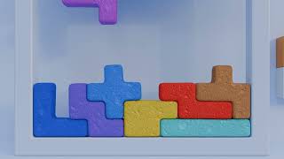 Pentomino Sponge Tetris Softbody [upl. by Odnaloy]