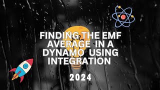 Finding EMF average using integration لاتصلح للأسئلة المقالية [upl. by Erde]