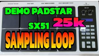 PADSTAR SX51 SAMPLING OCTAPAD REASONABLE PRICE 25000 IN KOLKATA 🙏❤️❤️ [upl. by Akilam53]