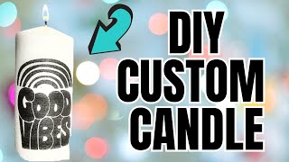 Personalized Candle Making Create Custom Decor in Minutes [upl. by Oiramej3]