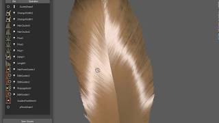 Quick Demo Using Ornatrix s Propagation operator to generate a feather [upl. by Atiuqin75]