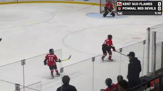 U11AA P E I Spud Tournament Game 2 Kent Sud Flames vs Pownal Red Devils Feb 2nd 2024… [upl. by Ittak]