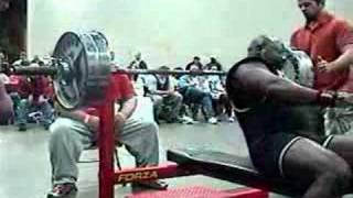 460 Raw Bench Press  Kentucky Muscle Expo [upl. by Aver]