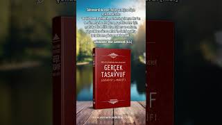 GERÇEK TASAVVUF kitap [upl. by Grissel196]