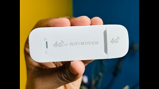 4G LTE WiFi Modem Support All Bangladesh SIM Cards White Color [upl. by Frasco]