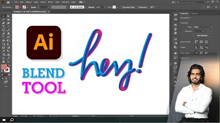 Adobe Illustrator  Blending Tool [upl. by Ayisan]