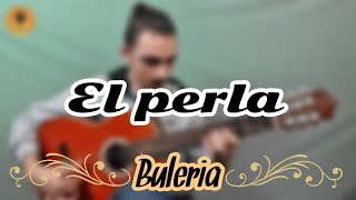 Falseta Buleria de El Perla  Tutorial [upl. by Ahsilak]