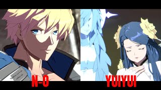 Guilty Gear Strive NO Ky VS YuiYui Dizzy High Level Gameplay [upl. by Ahsat867]