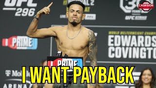 Brandon Royval Was Backup Fighter Until He Got Called Up To Fight Wants Payback  UFC Mexico [upl. by Misaq]