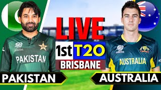 Pakistan vs Australia 1st T20  Live Cricket Match Today  PAK vs AUS Live Match Today  PAK Bowl [upl. by Kcirdek494]