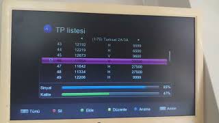 TRT 1 Frekans Ayarı ve Biss Şifresi Ekleme botech uydu alıcısı [upl. by Issac726]