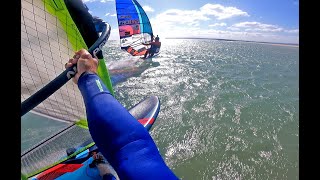 Neil Pryde Speed Sails Test Session with Antoine Albeau  Andy Laufer [upl. by Nrubua364]