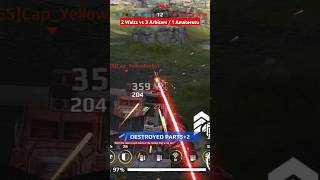 2 Waltz vs 3 Arbiters  1 Amaterasu Crossout Mobile [upl. by Ardnued65]