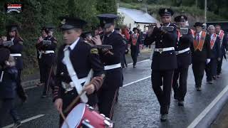 Rathfriland DLOL No 3 Battle of Dollys Brae 175th Anniversary Return Parade 2024 [upl. by Narmak]