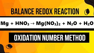 How to balance Mg  HNO3  MgNO32  N2O  H2O [upl. by Avraham]