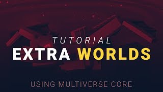 How to Add Extra Worlds to Your Minecraft Server Multiverse Core [upl. by Severen]