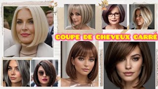 Transformez votre Look avec la Coupe Carré  Styles Conseils et Astuces Incontournables [upl. by Leontyne]